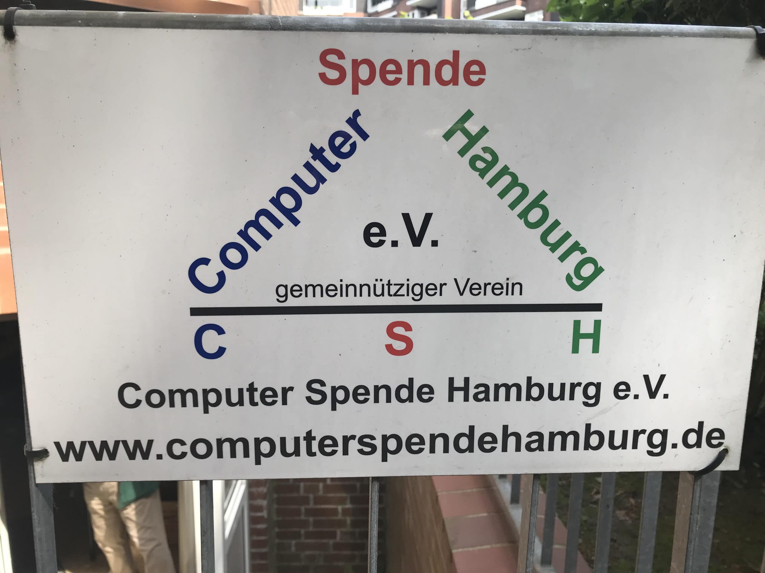 Zu Besuch bei dem Computerspende Hamburg e.V.