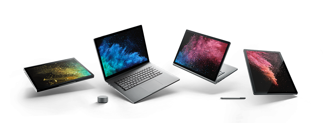 Die Surface-Familie von Microsoft