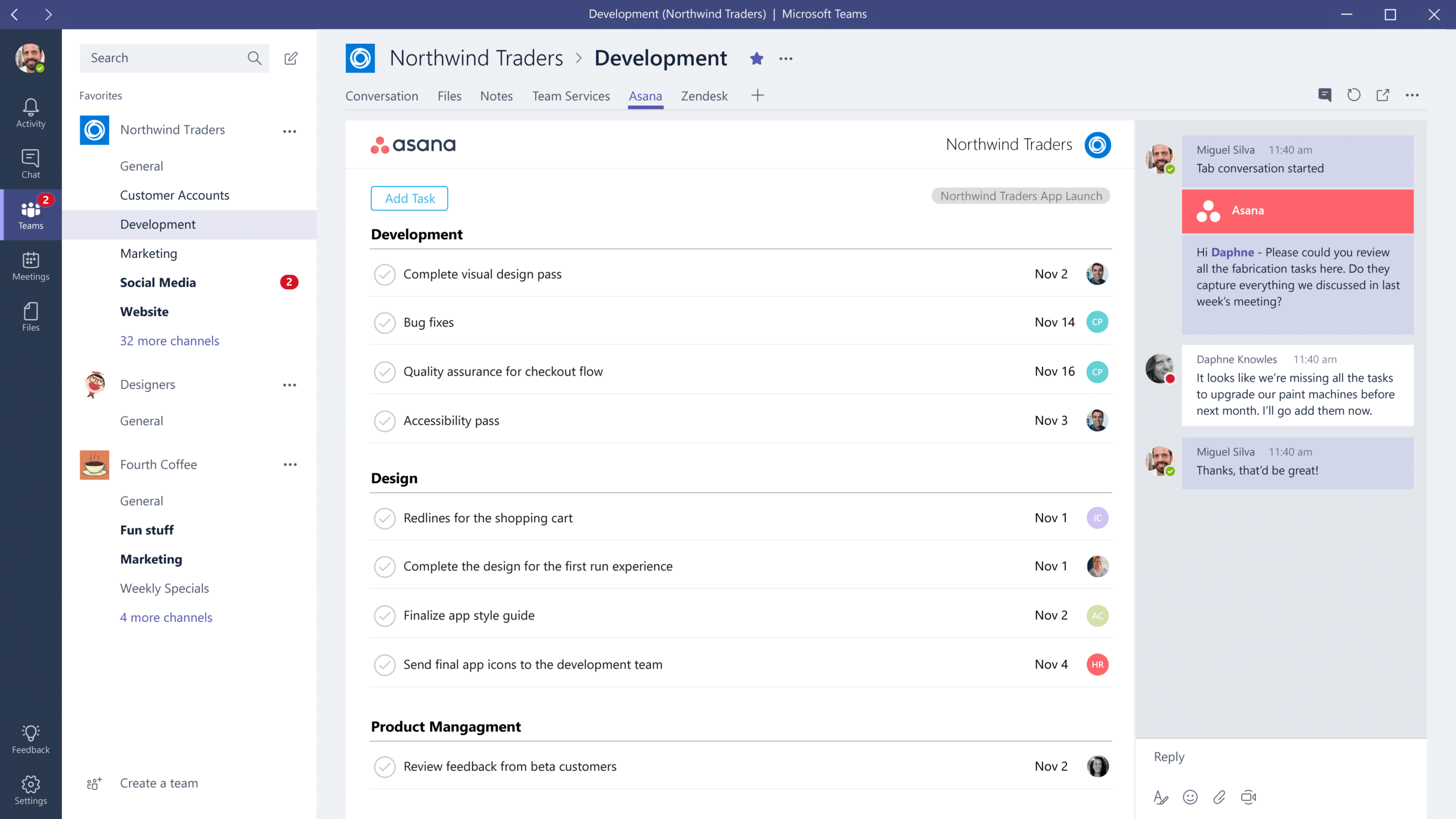Microsoft Teams für Rechtsanwälte und Kanzleien