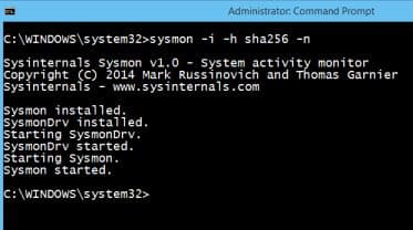 Sysmon protokolliert Dateiänderungen